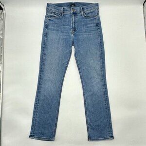 MOTHER Blue Ankle & Cropped Jeans